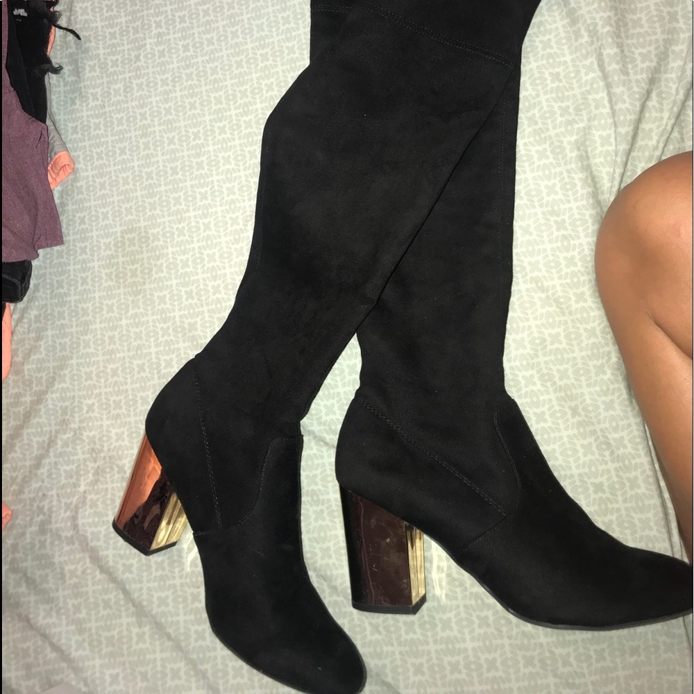 Thigh High Suede Steve Madden Boots